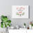 Scripture Canvas Nothing Impossible With God Luke 1:37 Christian Wall Art Bible Verse Print Ready To Hang-226040205