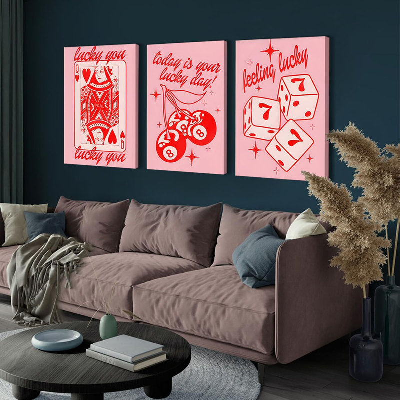 3 Piece Wrapped Canvas Wall Art, 40cm H x 30cm W
