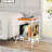 2-Tier Record Player Stand Free Standing Player Stand Record Storage Stand With 4 Foot Pads-986057911