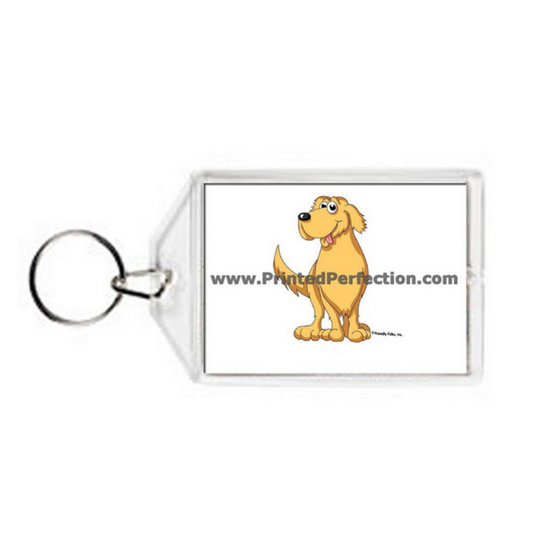 Porte-clés personnalisé Golden Retriever