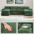 129.12" Chenille Upholstered Sofa-1996871662