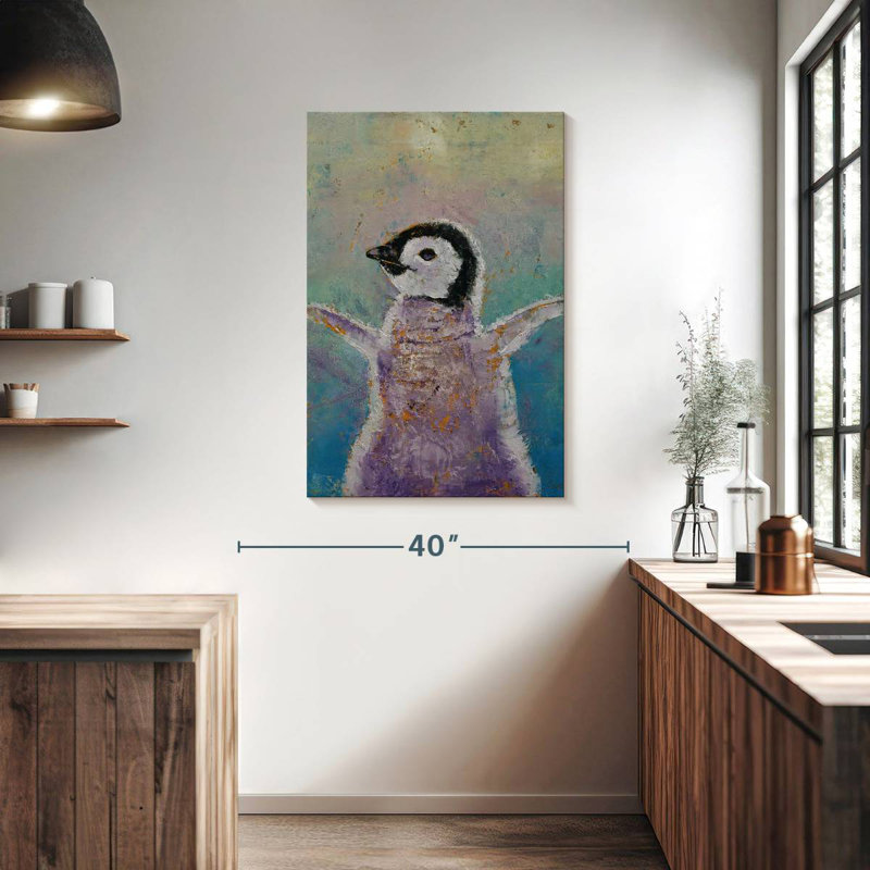 Brampt Baby Penguin, 39" H x 26" W