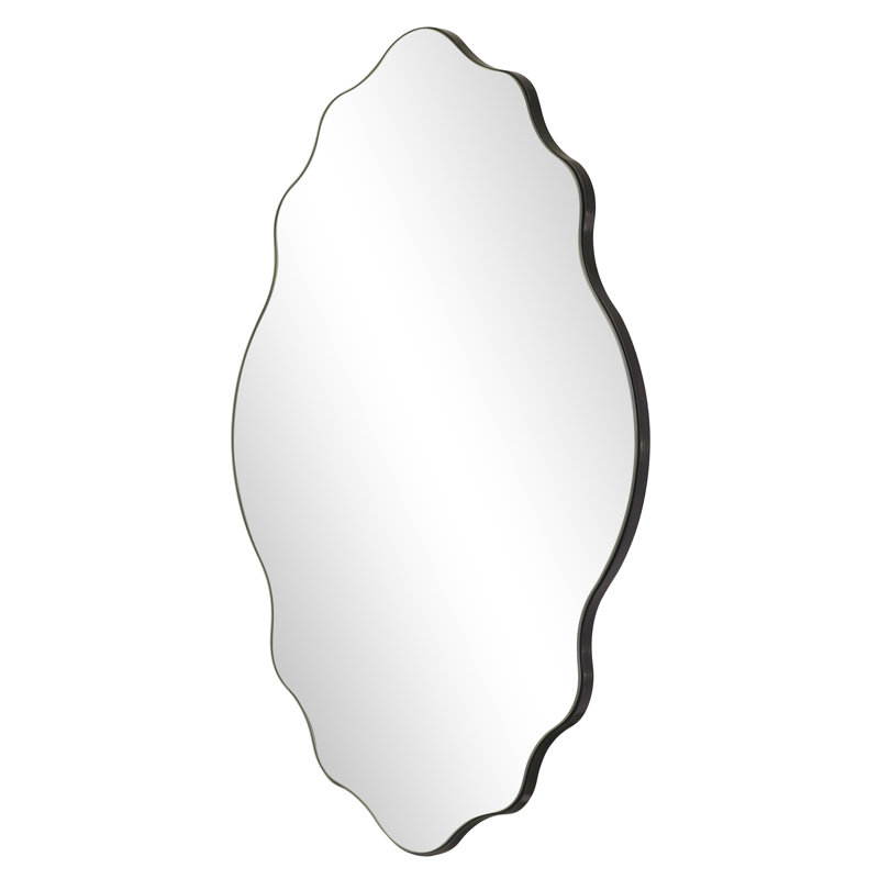 Chinenyenwa Solid Wood Asymmetrical Mirror