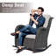 Chaises berçantes d'extérieur en osier Bonia-1209290730-1209290731