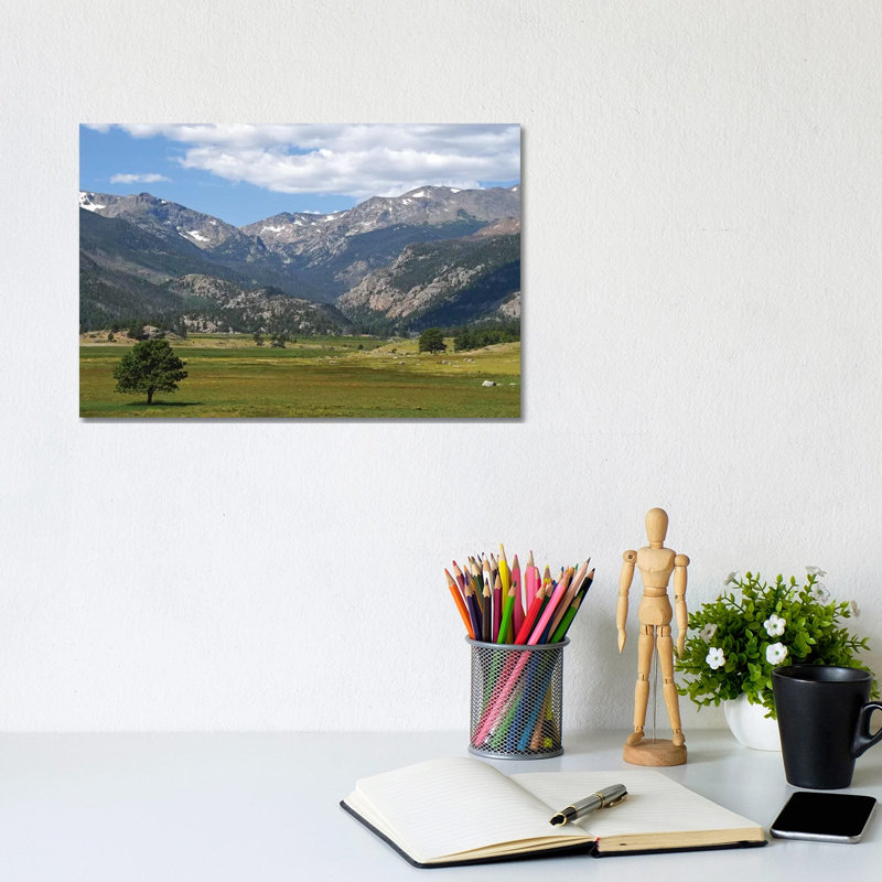 Mountain Meadow 1 Piece Wrapped Canvas Wall Art, 20.32cm H x 30.48cm W x 1.91cm D