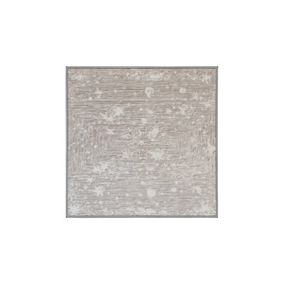 Tapis gris lavable à la machine