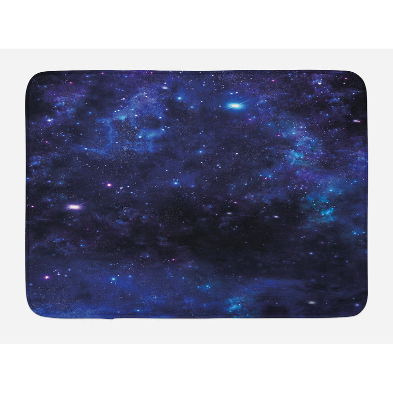 Tapis de bain abstrait astronomie Sky
