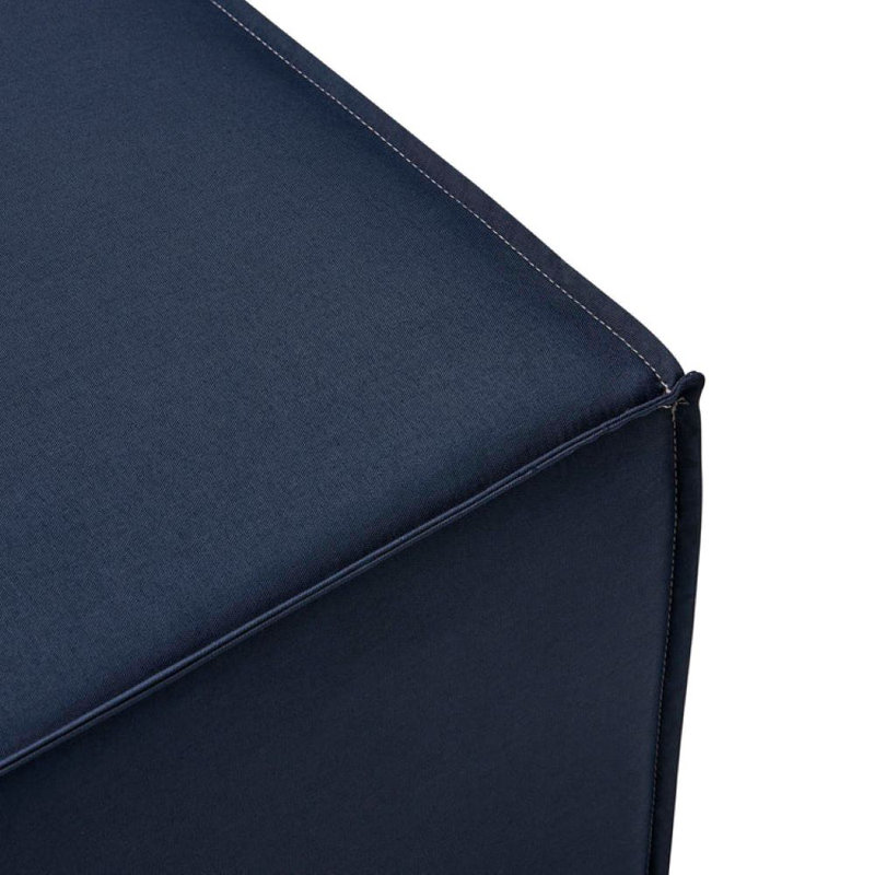 Canapé modulaire de patio pour l'extérieur Saybrook, Sunbrella® bleu marine