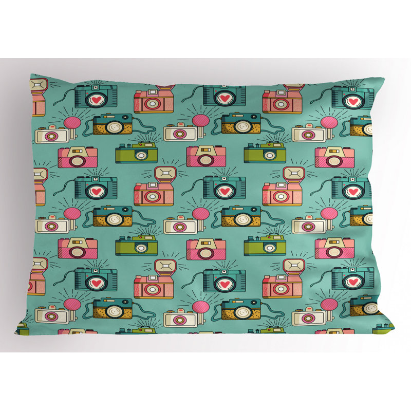 Retro Polyester Sham Set, Twin