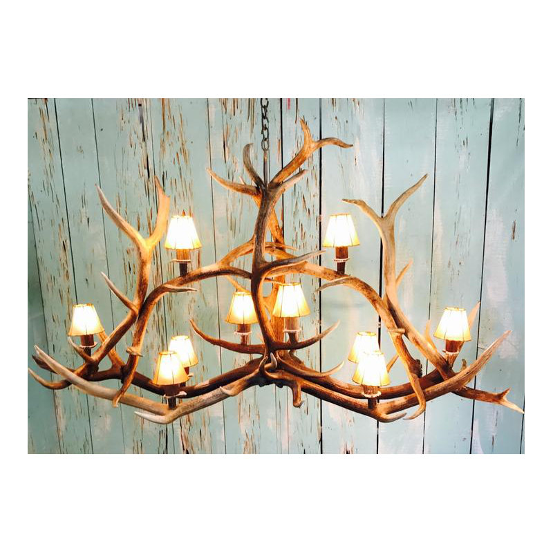 Larkin 10 - Light Chandelier, Sun Bleached