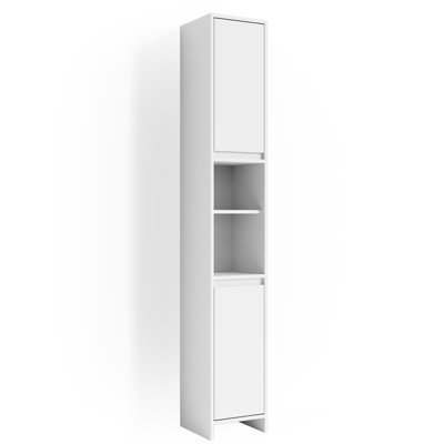 Hefni Freestanding Linen Cabinet