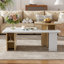 Ensemble de 2 tables basses gigognes Farmhouse-2009301796