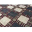 Hand-Knotted High-Quality Red, Gray, and Ivory Area Rug