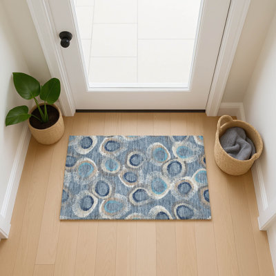 Machine Washable Indoor/Outdoor Jenning ACN2278 Geometric Rug