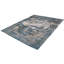 Tapis bleu foncé / gris en laine noué à la main 9 pi 8 po x 12 pi 8 po