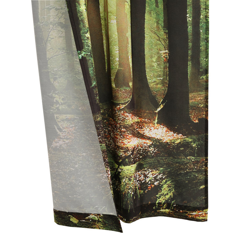 Paire de rideaux semi-transparents avec passe-tringle Brookmont