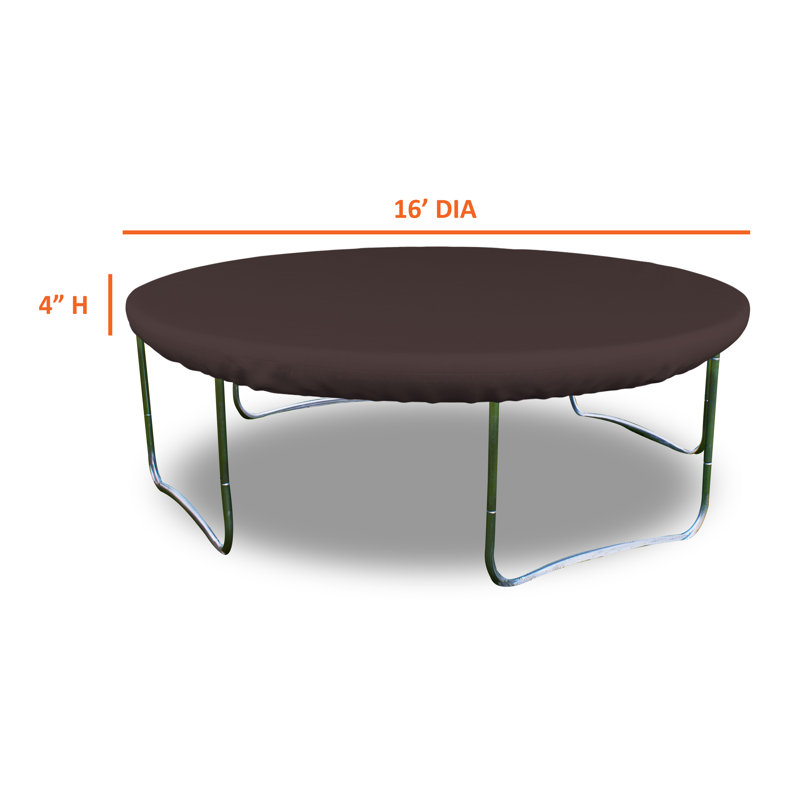 Housse de protection pour trampoline d'extérieur robuste et imperméable, housse de protection durable pour trampoline résistante aux rayons UV