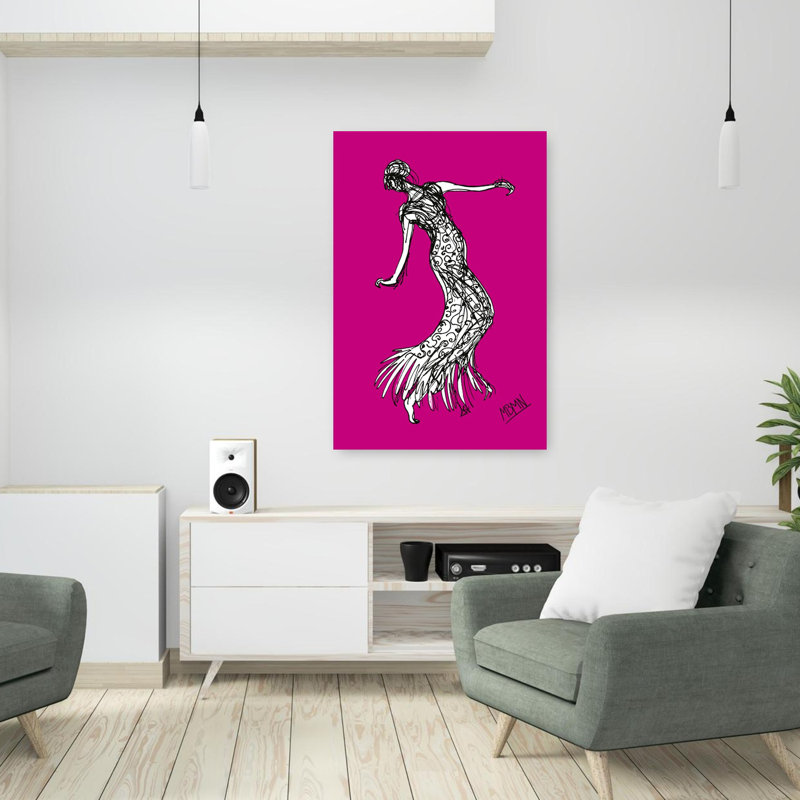 Art contemporain, art mural contemporain, H 36 po x l 24 po