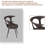 Khaydence Plastic Square 4-Person Outdoor Dining Set