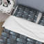 Ensemble de housse de couette noir Midcentury Basketweave I - Midcentury-109173614