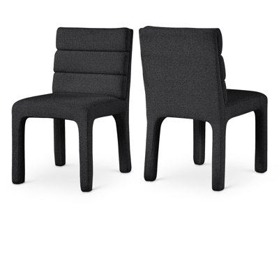 Chaise d'appoint capitonnée Kai
