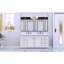 Miroir de vestiaire 60 po x 36 po avec cadre en aluminium noir - preuve, installation simple, adapté à divers espaces-130489034-130489037