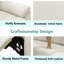 Canapé modulaire inclinable manuel Eddy 3 pièces