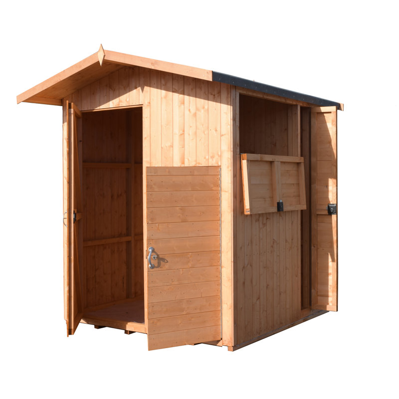 6 ft. W x 6 ft. D Garden Shed