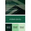 Art mural rigide en métal vert 43-999125299
