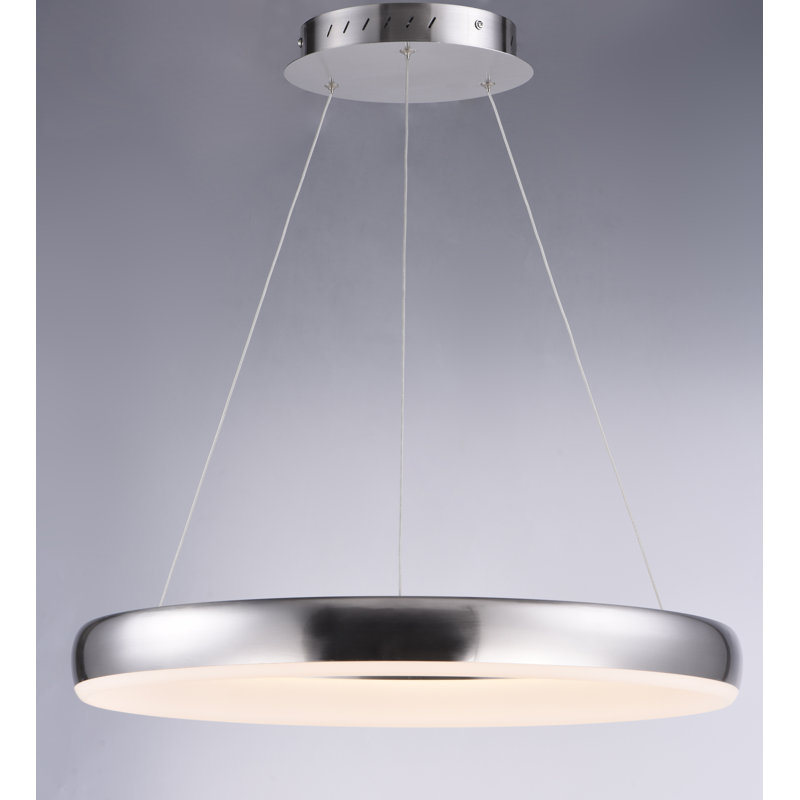 Cuomhouse 1 Dimmable LED Wagon Wheel Chandelier