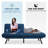 71" Futon Sofa Bed with Adjustable Armrest & Backrest , Multifunctional Love seat Convertible Sofa for Living Room, Apartment, Office-85771477-67776338