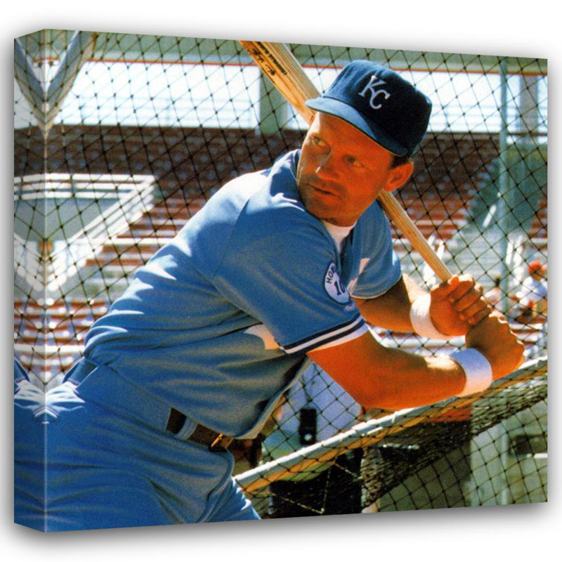 George Brett, 20" H x 20" W