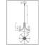 Lustre givré 8 po Olette-109376183