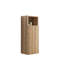 CC1014S112310 Armoire latérale flottante en chêne brut et chêne brut, armoire de rangement murale pour petit espace, KD-2005730993