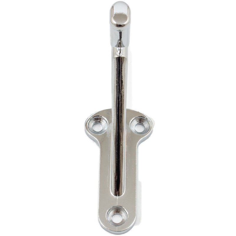 Support 3,5 po x l 2,6 po x P 1,5 po, Chrome poli