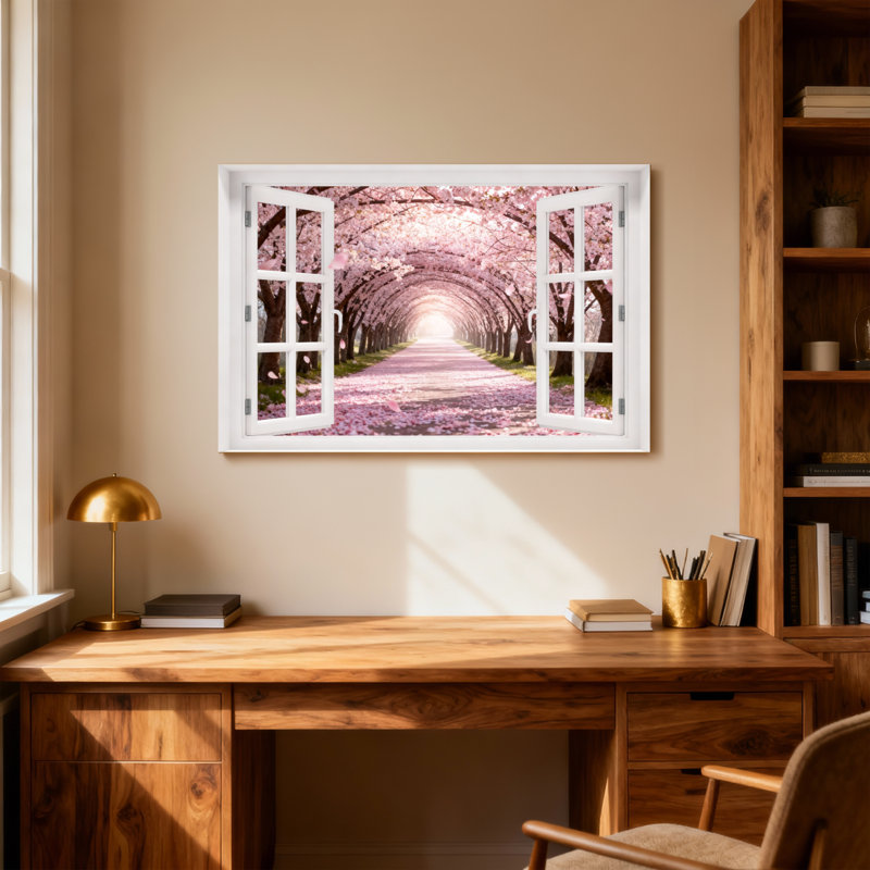 Paysage et nature, H 32 po x l 48 po