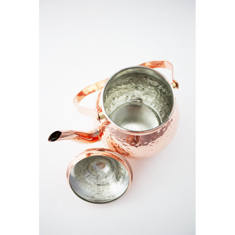 Vintage Inspired Copper Teapot