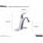 Alteo Single Hole Bathroom Faucet with Drain Assembly-13238174