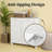 Hidden Laundry Hamper Cabinet,Tilt-out Laundry Storage Cabinet