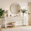Wavell Console blanche rectangulaire en bois