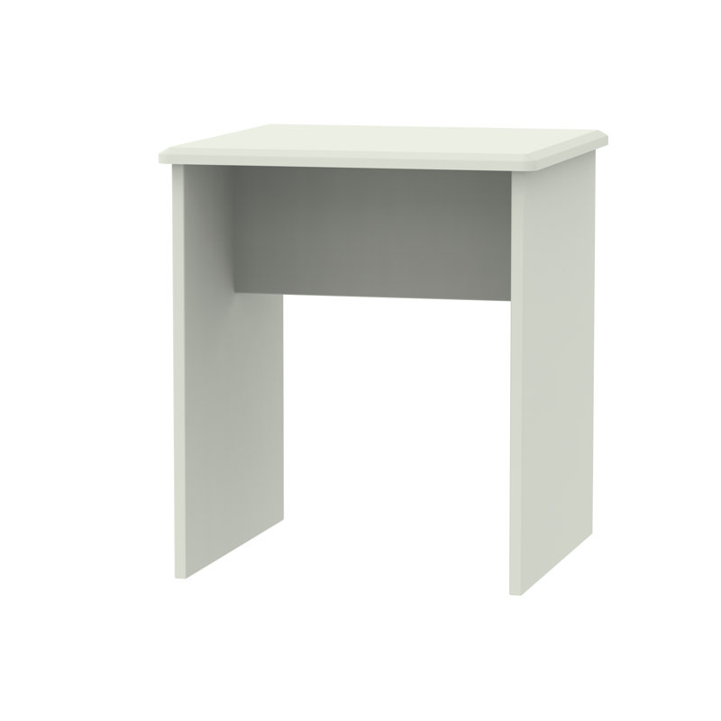 Fully Assembled Lockett Side Table, Kaschmir Gloss