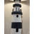 Siratro Lighthouse Blue/White Coastal USB Table Lamp (Set of 2) 