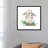 Floppy Eared Bunny On Greenery - Painting on Canvas-1073706152-1073706154