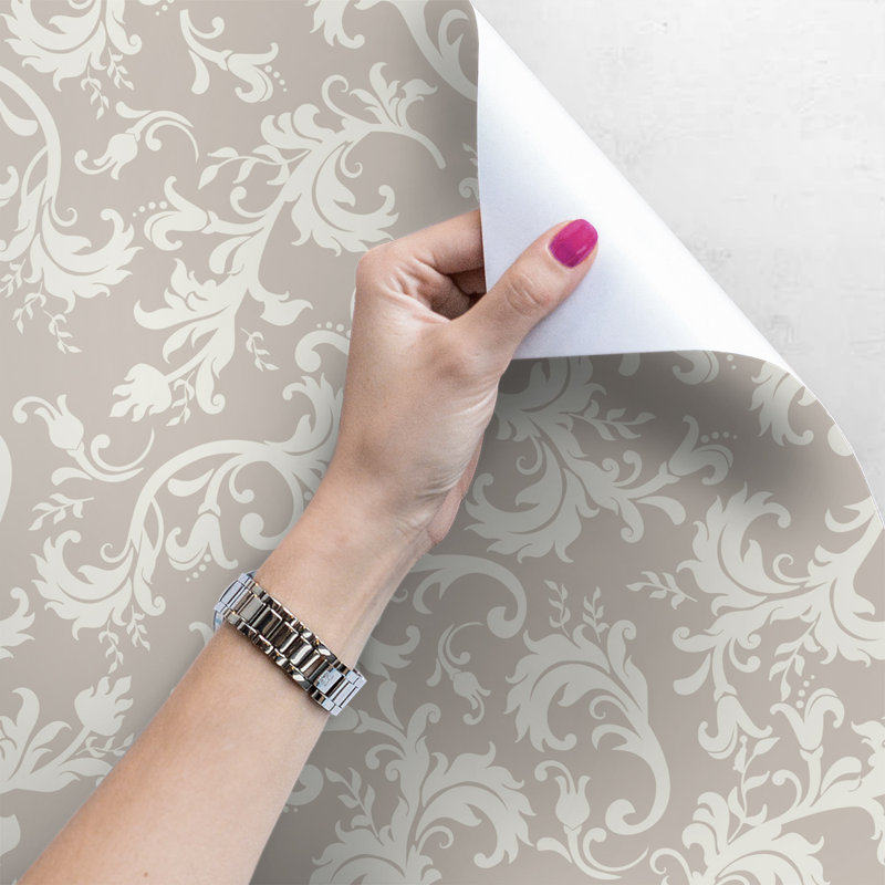 Kimmerly 2.5m x 2.5m Matte Peel & Stick Mural, 250 x 250cm