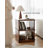 Freestanding Folding Ladder Storage Shelf