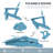 HDPE Foldable Steel Adirondack Chair-2133841912