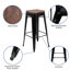 Tabouret à hauteur de comptoir 24 po Gladus-1636743247-1635336333-1740275196