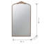 Miroir mural classique avec cadre d'inspiration baroque-729210946-729210944