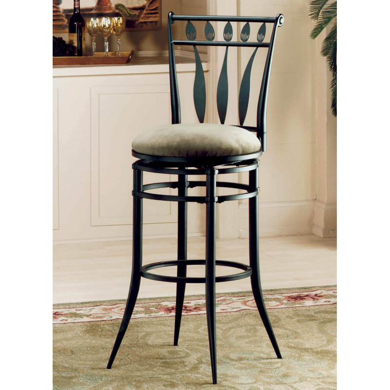 Tabouret de comptoir pivotant de 26 po Armetha