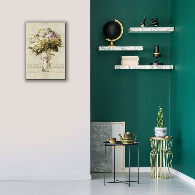 «Marche De Fleurs Bouquet» par Lisa Audit, art mural sur toile, H 26 po x l 18 po x P 0,75 po